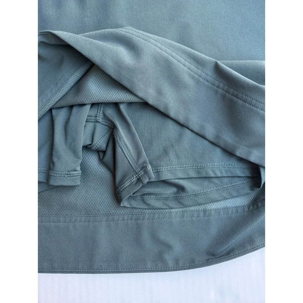 32 Degrees Cool Womens Active Skort Large Green Ribbed Waist Athletic Golf Skirt